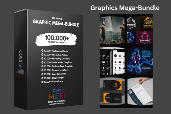 Mega Graphics Bundle | Resell Rights Bundle